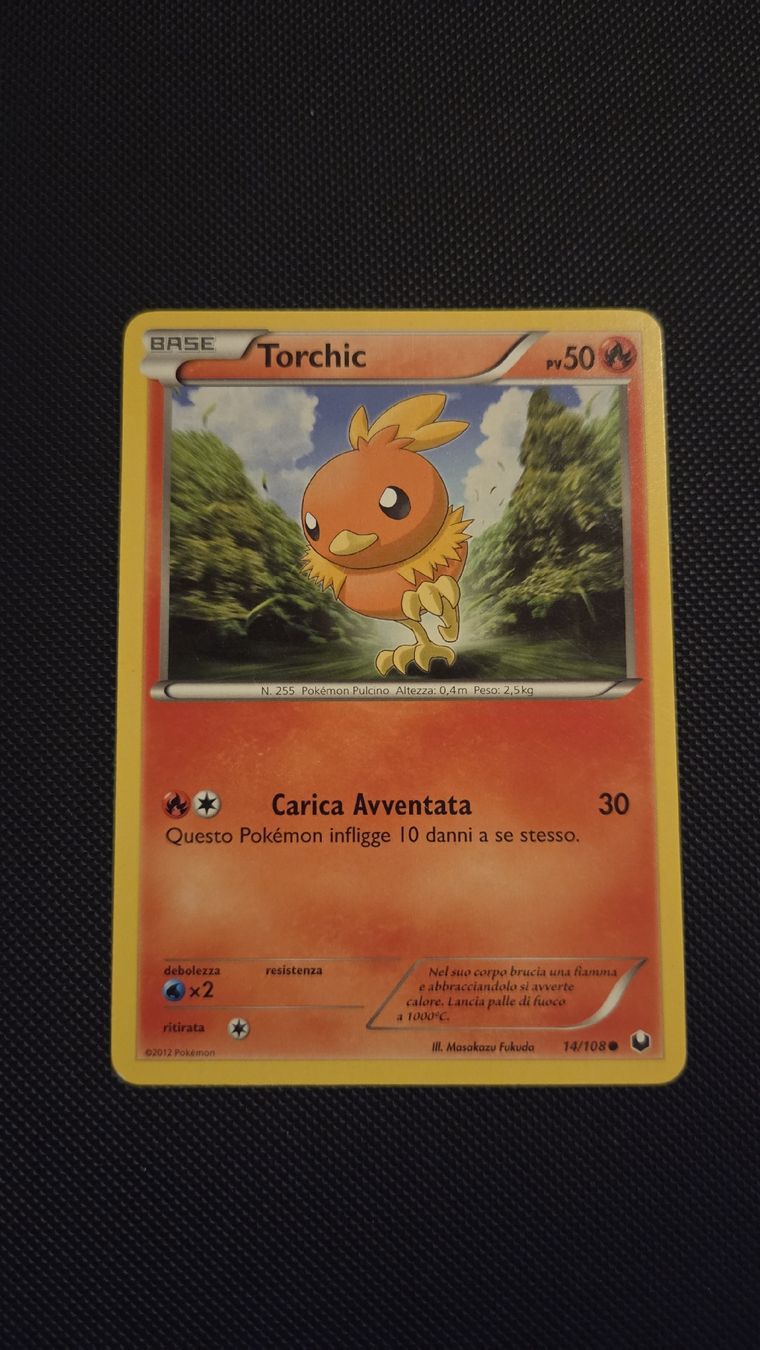 Pokémon Carte collezionabili: Torchic 14/108 - Dark Explorers ITA  – Usato da Curio venduto da CATE13