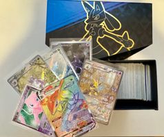 Pokemon Karten Box - Ungefähr 300 Karten