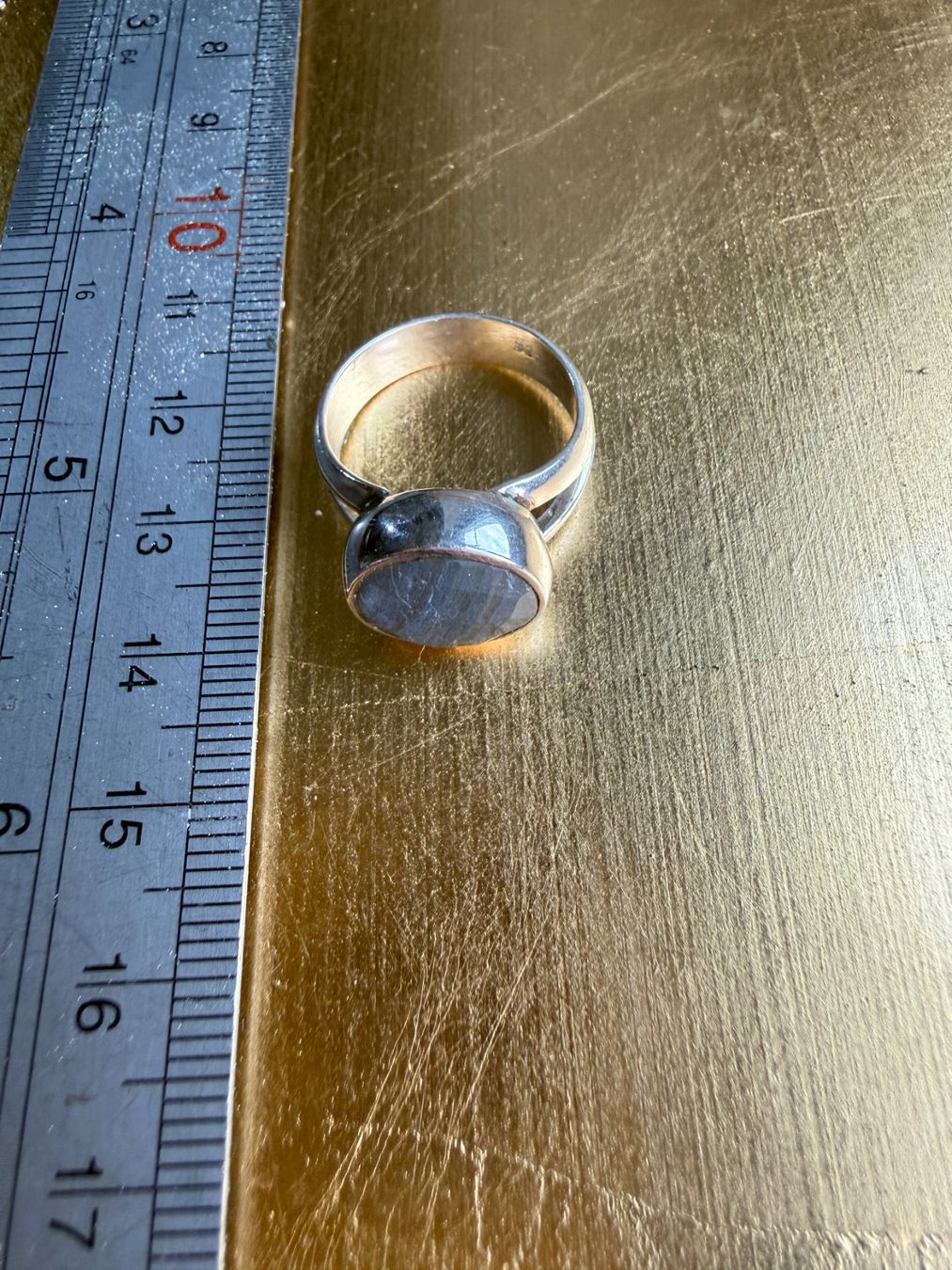 Anelli: 925 Silber Labradoritring – Nuovo e nell'imballaggio originale da Maienfeld venduto da Cmicky 2