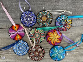 Mandala, Dankeschön Geschenk, Dekoration, Weihnachtsschmuck
