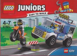 LEGO JUNIORS EASY TO BUILD 10735 INSEGUIMENTO SUL FUORISTRAD