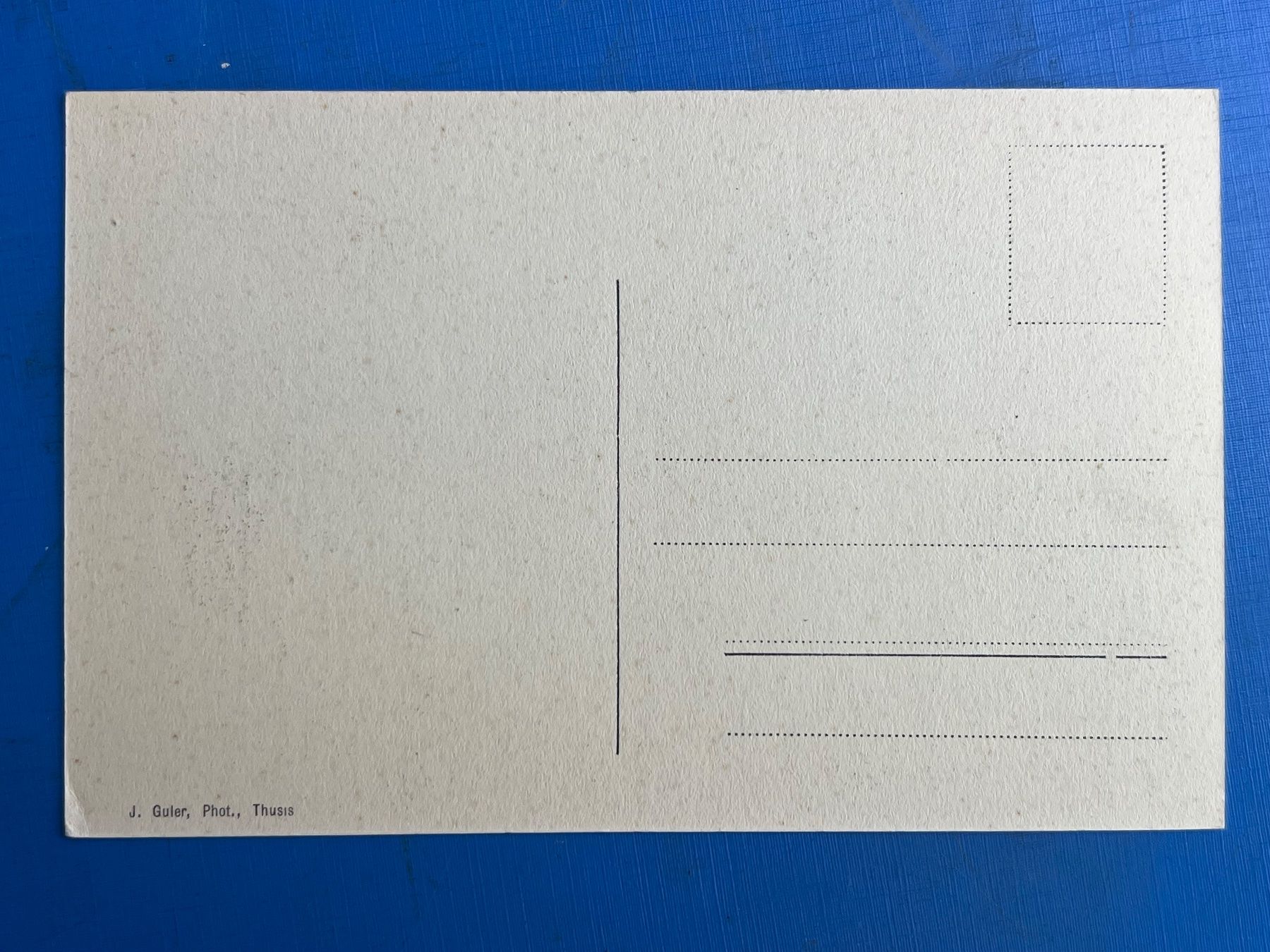 Cartoline postali: antike Ansichtskarte Andeer Postplatz – Usato da Unterengstringen venduto da Gustav03 3