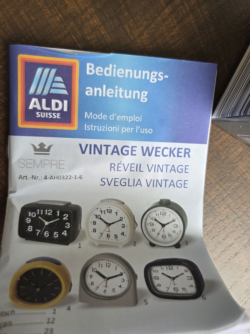 Wecker: Wecker – Neu (gemäss Beschreibung) aus Aarau von crissta 3