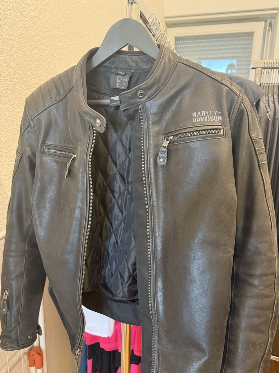 Giacche: Hochwertige Harley Davidson XL Lederjacke – Nuovo (secondo la descrizione) da Au SG venduto da veni33 5
