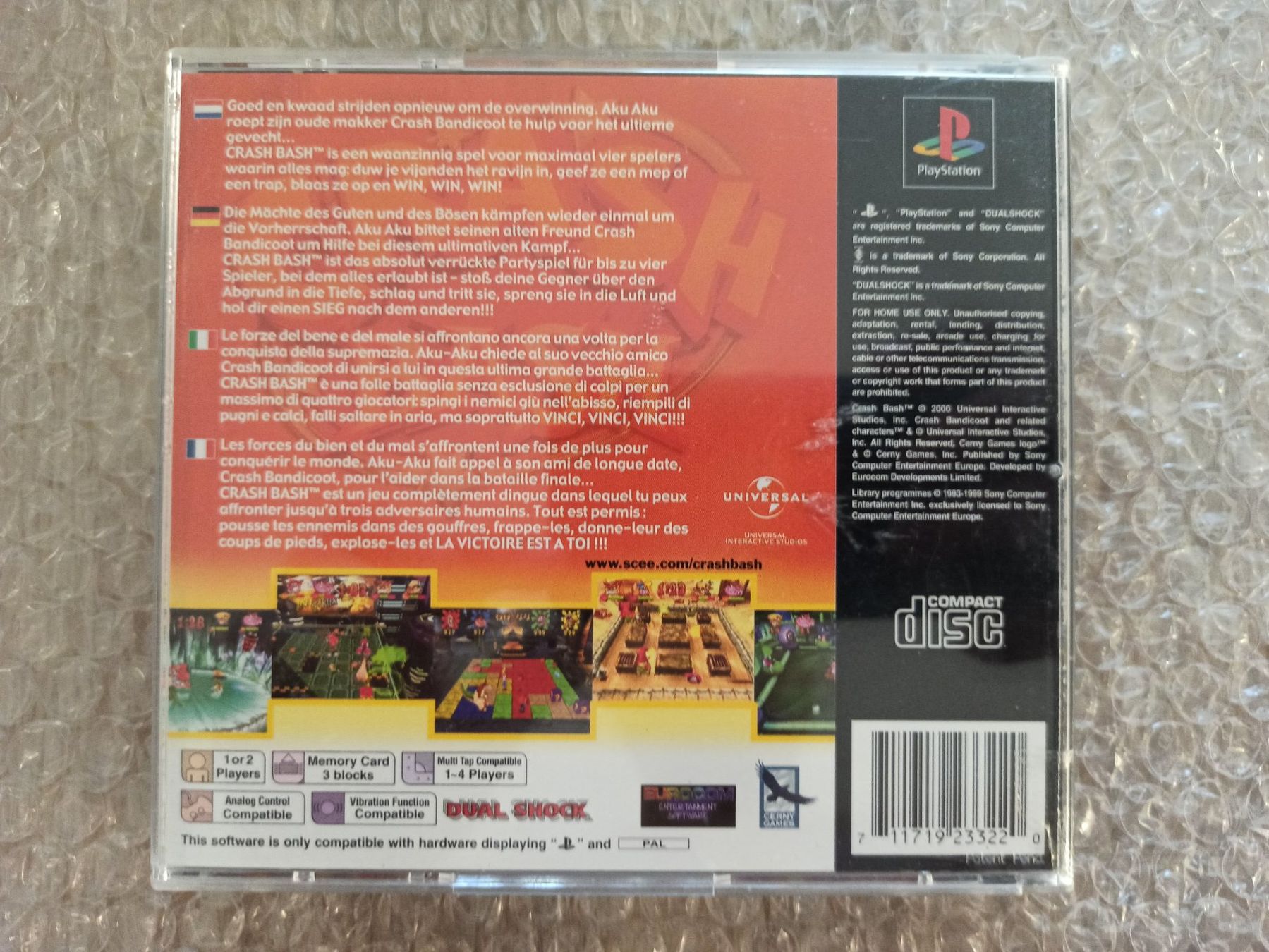 Jeux: Crash Bash PS1 – D'occasion à Oberweningen par mar_87mx 1