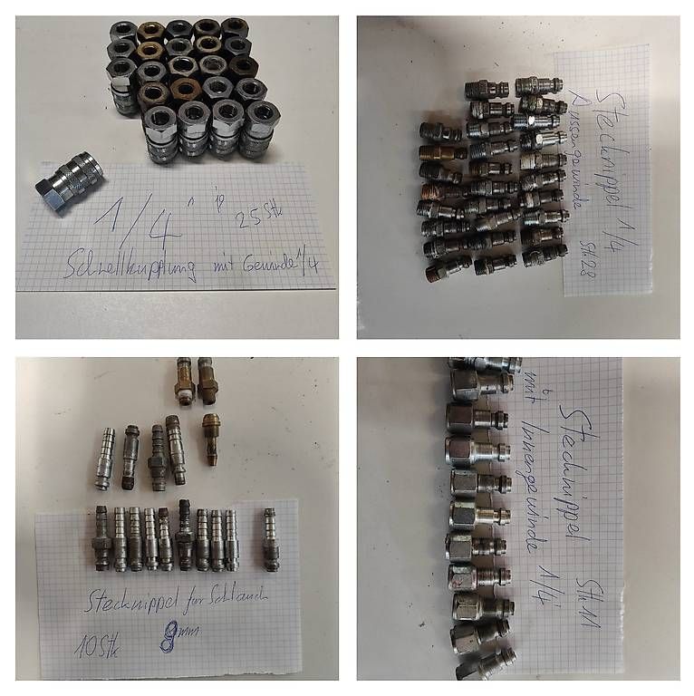 Compressori: Luftdruck Kupplungen, Stecknippel – Usato da Malix venduto da LuHoba 1