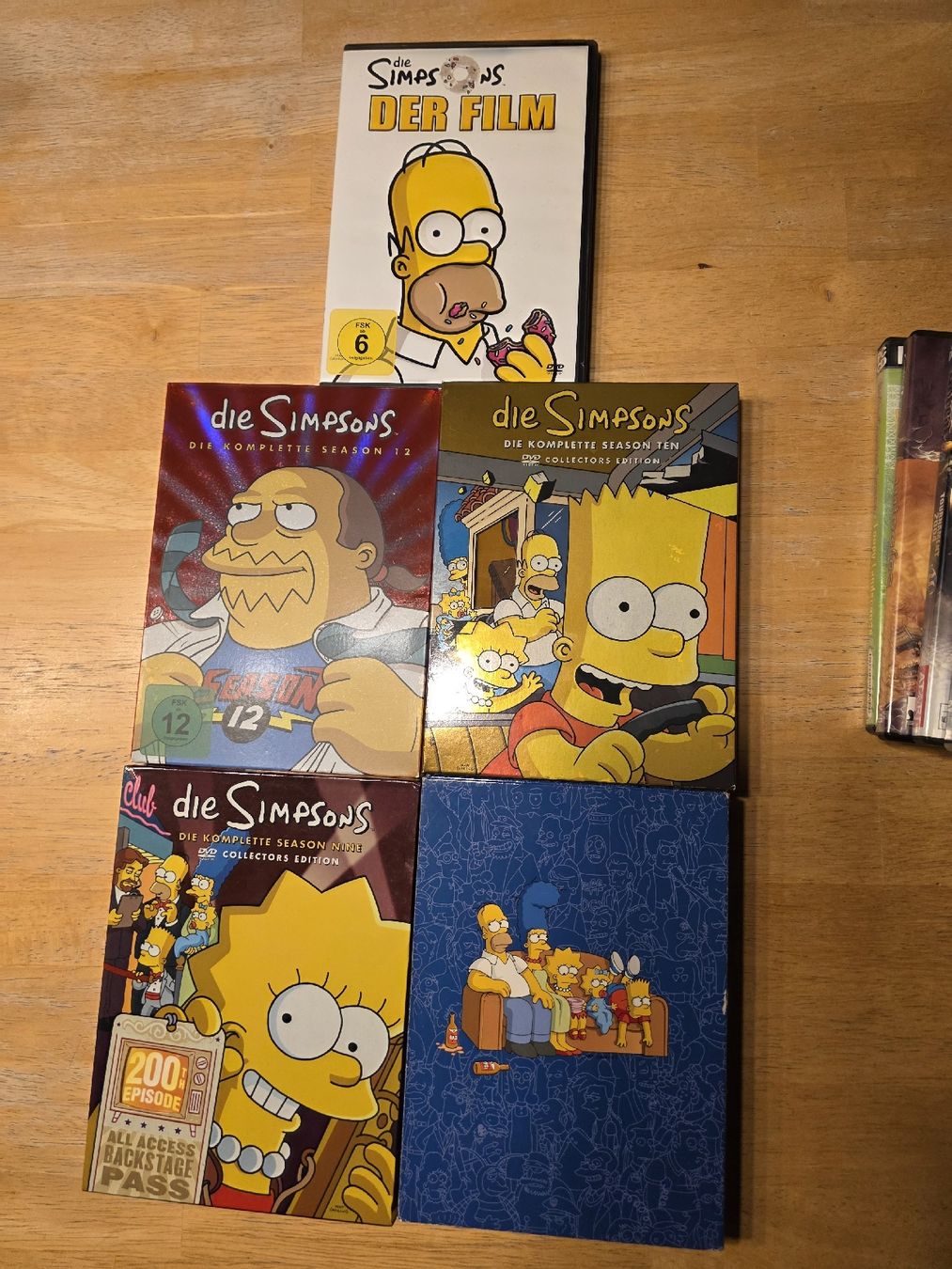 Tutti i DVDs: Simpson DVD Sammlung  – Usato da Gerlafingen venduto da PaCo_88 1