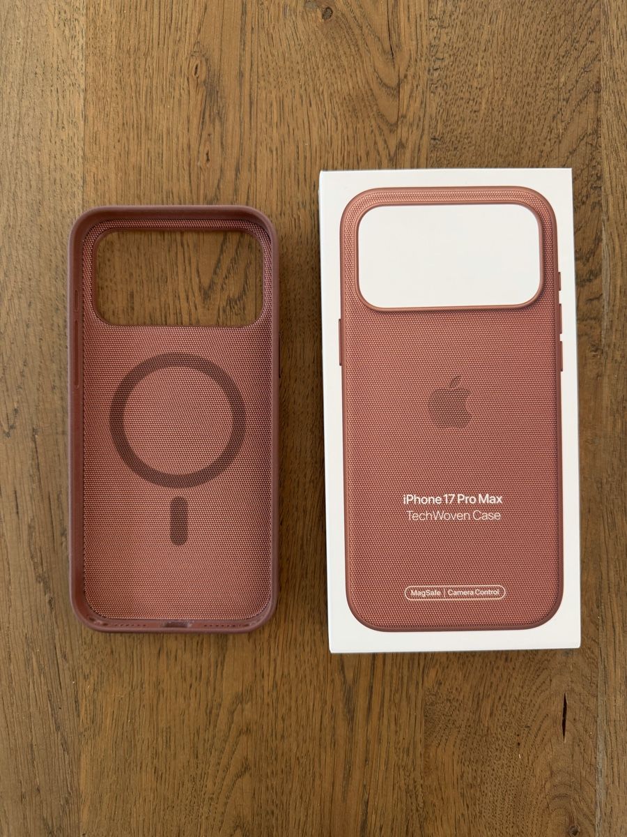 Cover & Protezioni schermo: iPhone 17 Pro Max TechWoven Case, OVP! Braun – Usato da Berg SG venduto da zellwegerroger 1