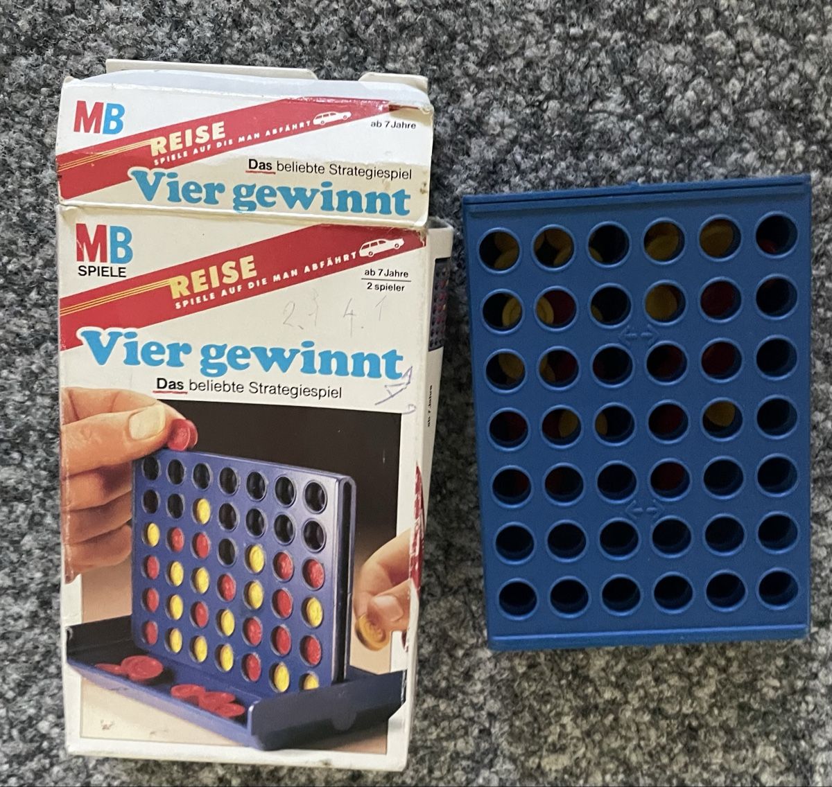 Giochi: MB Spiele Vier gewinnt Reise Version Brettspiel – Usato da Au ZH venduto da Jaggy4 2