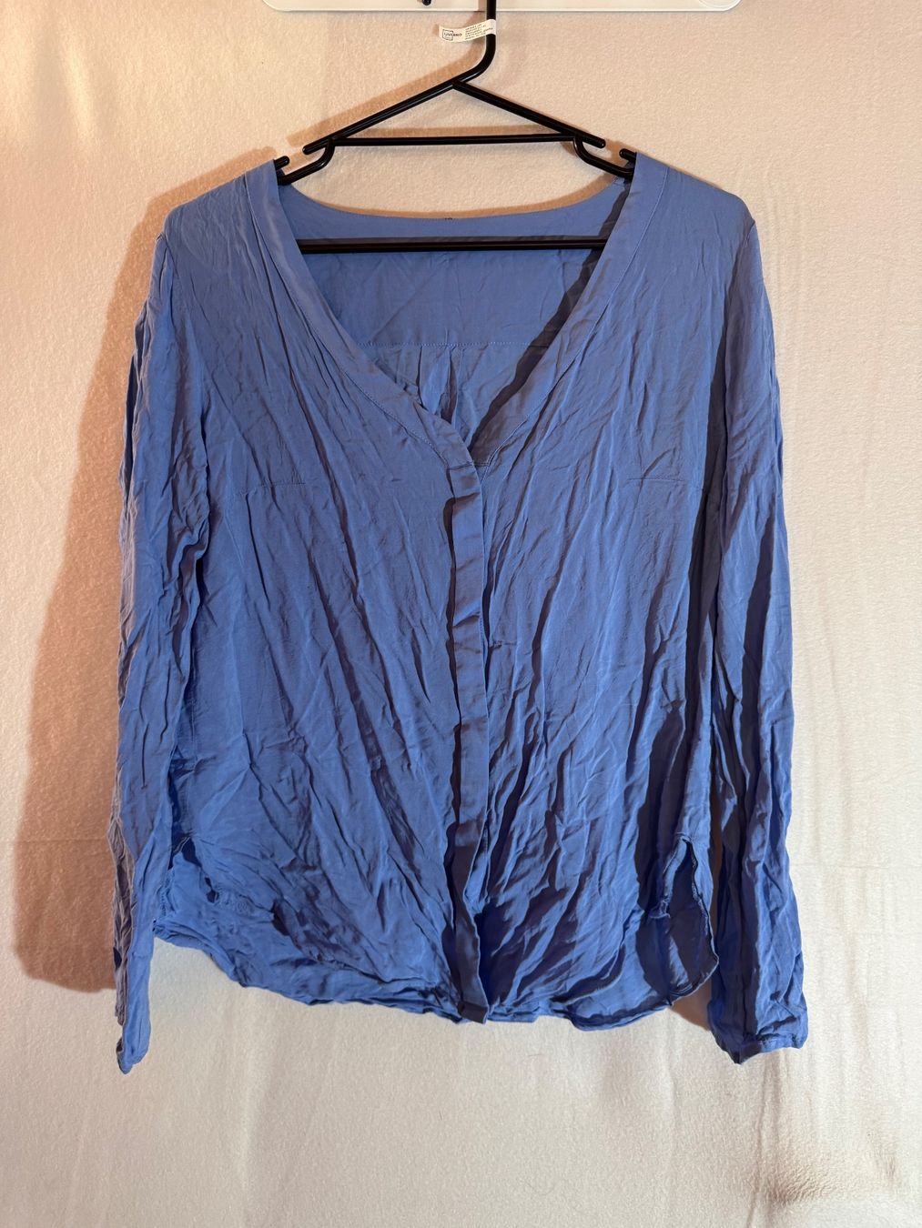 Blusen: Blaue Bluse ca. Gr. L – Gebraucht aus Grosswangen von second_hand_dress