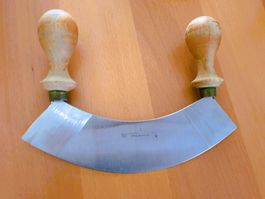WIEGEMESSER / KRÄUTERMESSER - ZWILLINGSWERK SOLINGEN VINTAGE