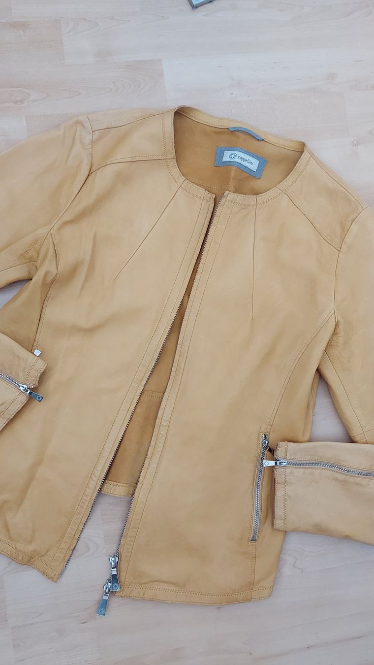 Cappellini Giacche: Cappellini Leder Blazer – Usato da Nebikon venduto da Draga25 3