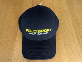 Cap Polo Sport von Ralph Lauren. Grösse s/M, schwarz, Mütze