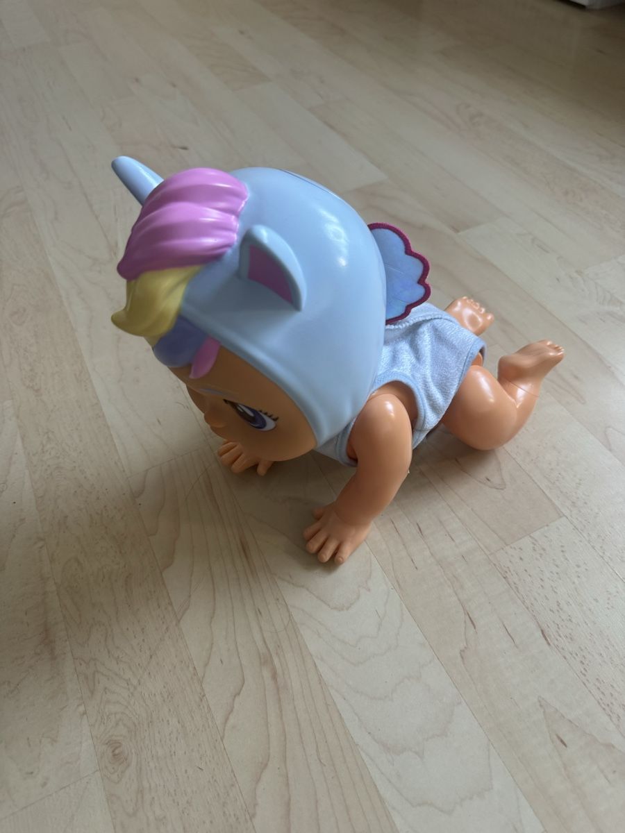 Bambole: Cry Babies Puppe Einhorn wie neu – Nuovo (secondo la descrizione) da Olten venduto da son_dd5n 1