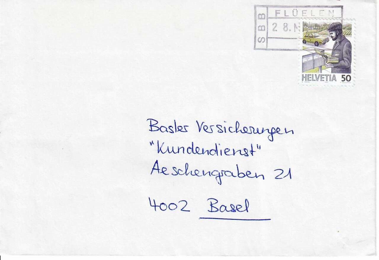 Tous les timbres: Brief, SBB Flüelen – D'occasion à Hochdorf par Ziegel-16