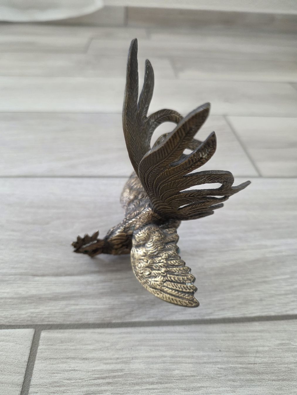 Statuette: Bronze oder Messing Hahn Figur antik Vintage – Usato da Dorf venduto da Echo_Elements 1