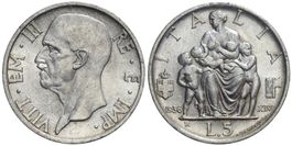 Italien, 5 Lire 1936 (01)