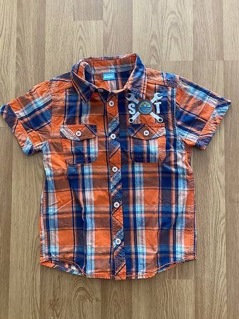 Kariertes Hemd Sommer Gr. 110 wie neu