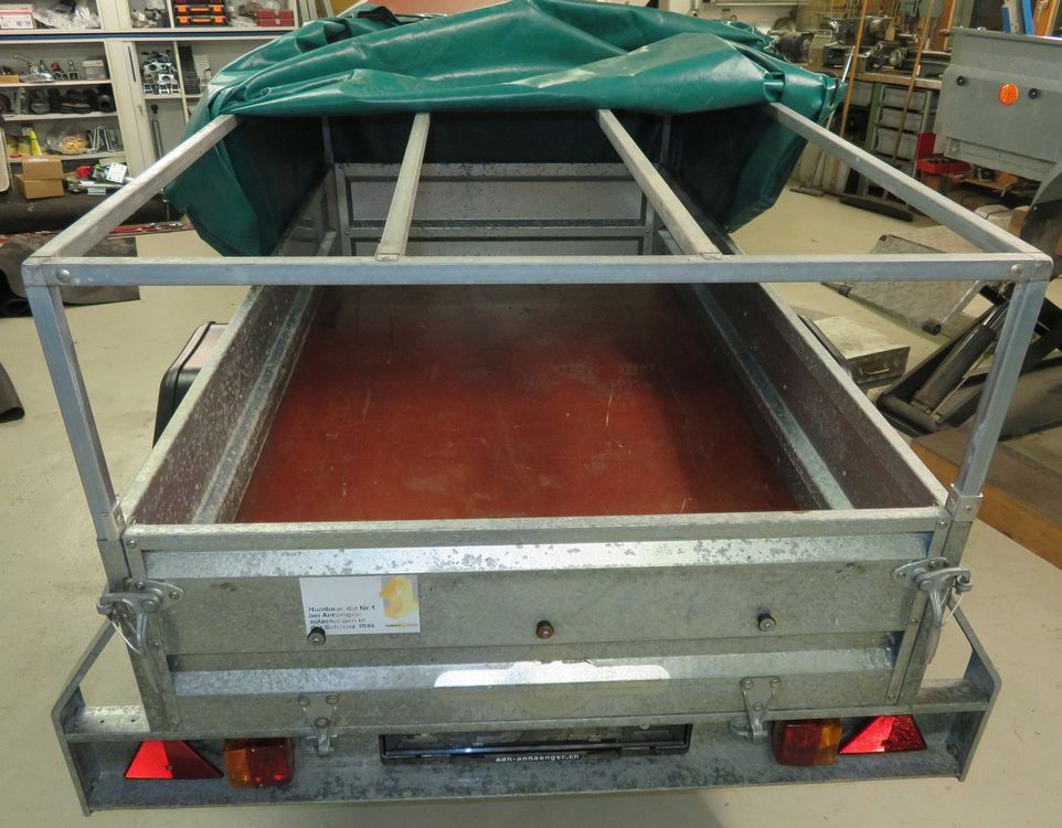 Sachentransportanhänger Humbaur HB 100 Brücke m.Verd. ab MFK 5