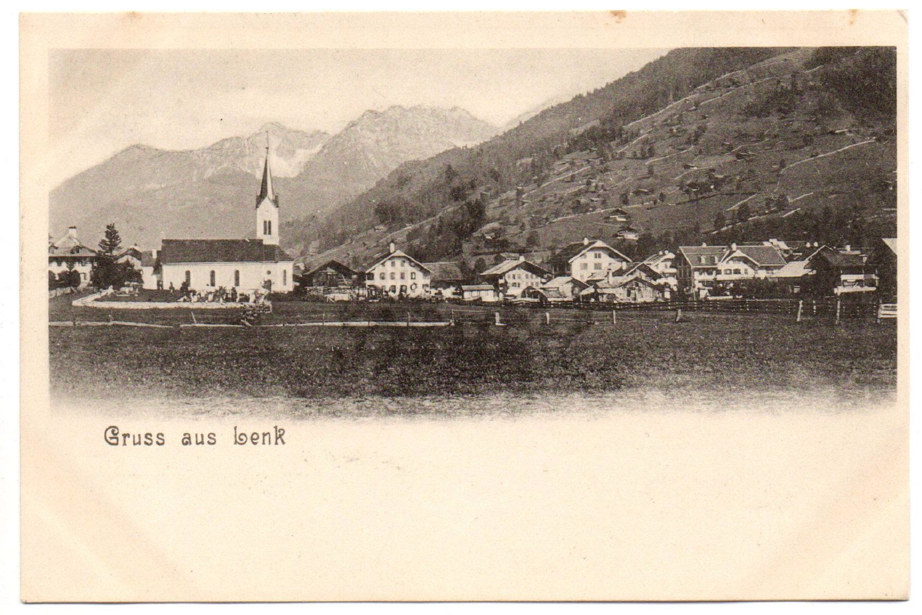 Cartes postales: Gruss aus LENK um 1900 – Neuf (Voir description) à Jona par philajona
