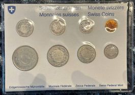 Schweizer Münzen Komplettsatz 1978, Top Zustand, Rarität