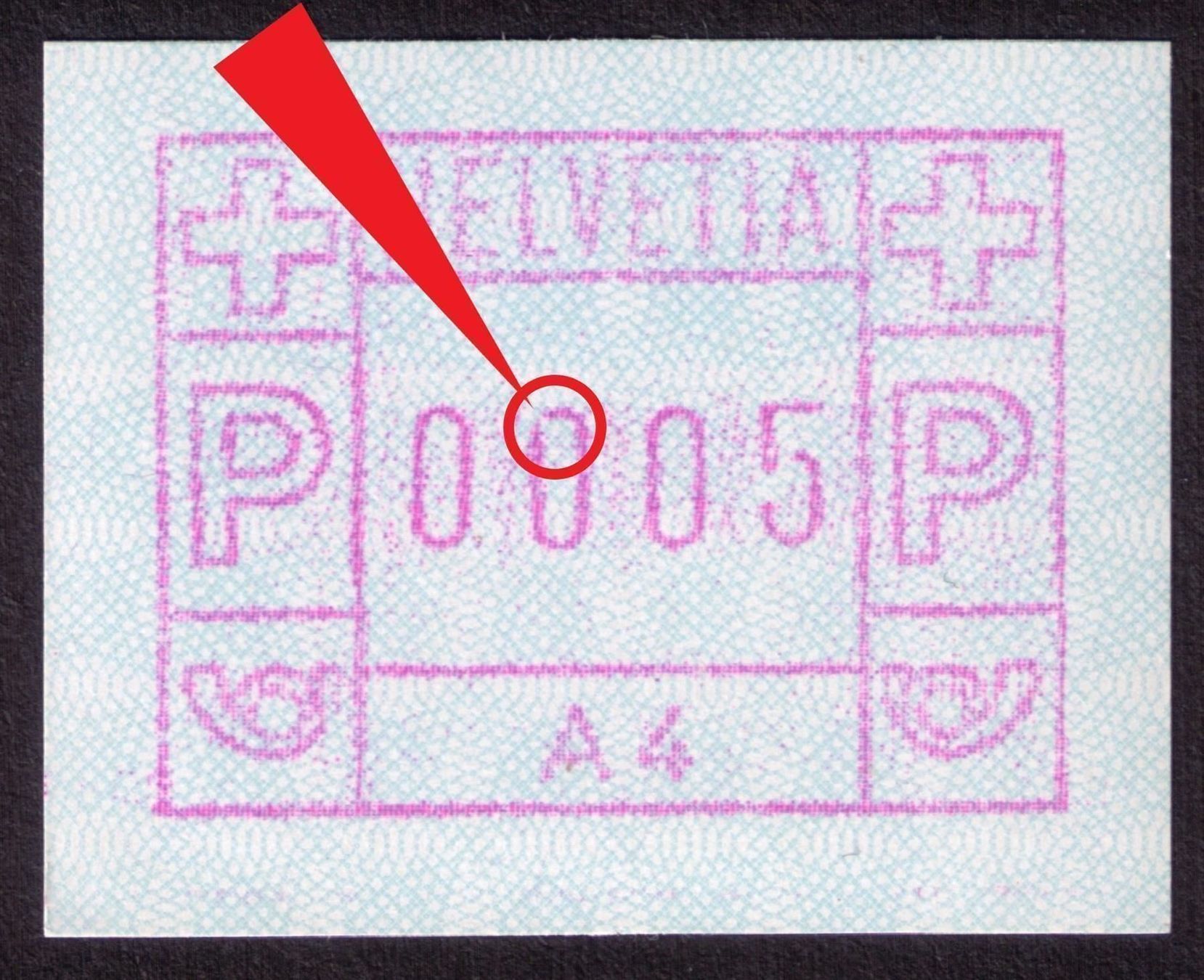Tutti i francobolli: ATM A4_Abart "ZIFFERBRUCH: GEBROCHENE 2. NULL" !! ** – Nuovo (secondo la descrizione) da Marthalen venduto da Ch_quality