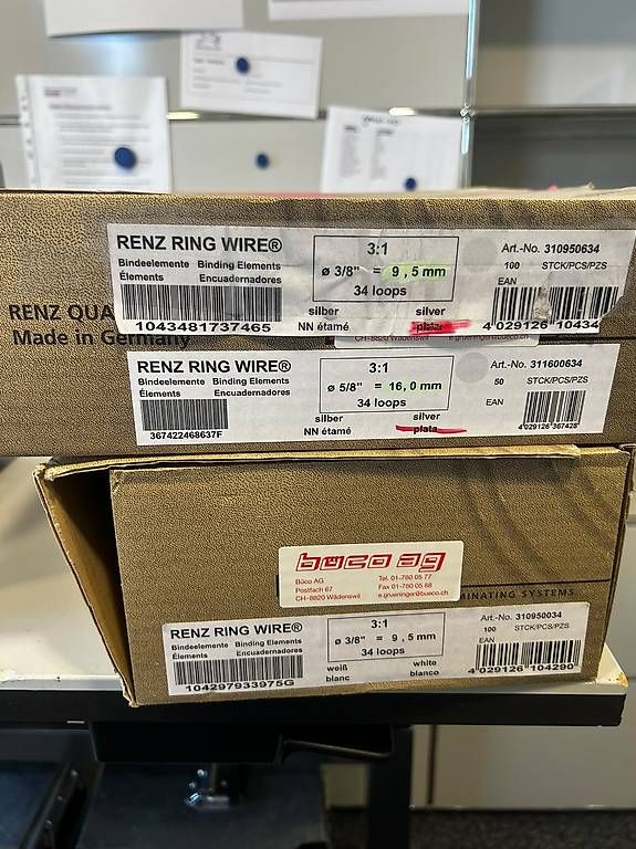 Machines à relier: RENZ Bindungsmaschine  – D'occasion à Holzhäusern ZG par Suki0308 1