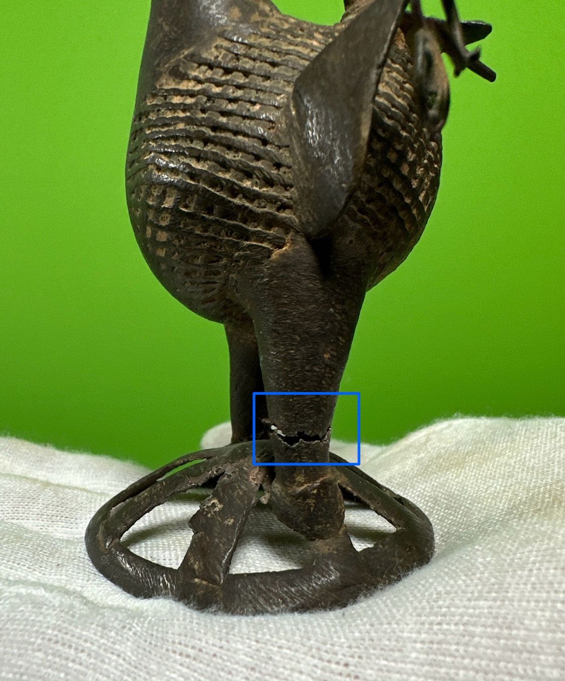 Sculture & Statue: Antike Bronze Figur eines stilisierten Pfaus – Usato da Horgen venduto da eli_9xdn 4