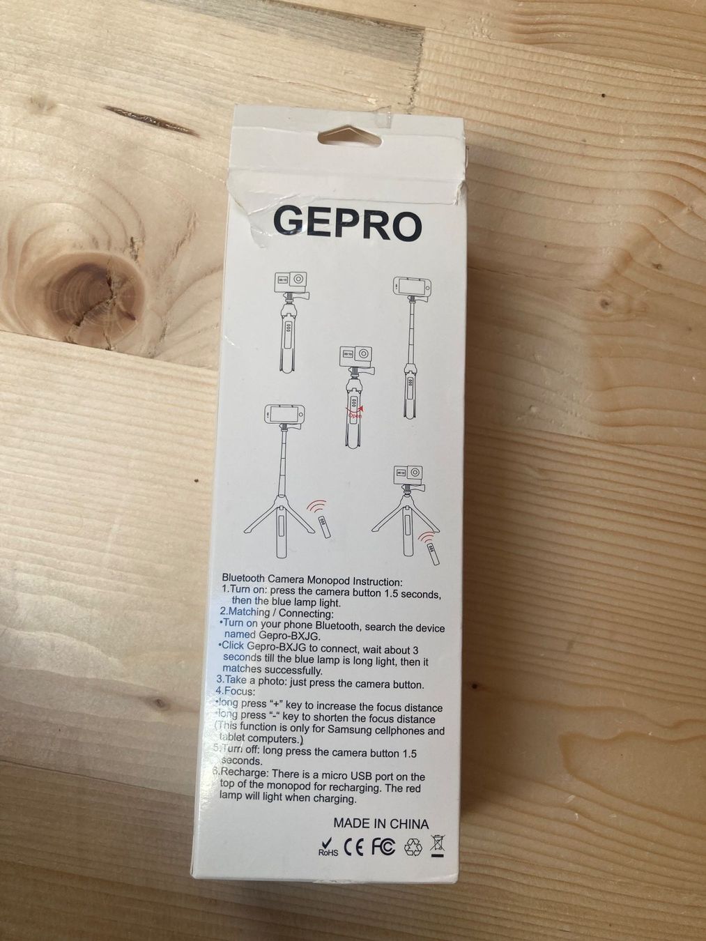 Altro in Decorazioni & Accessori: Gepro Tripod/Selfie Stick – Usato da Gümmenen venduto da lar12 2