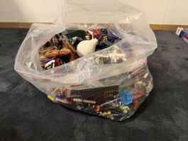 7kg Lego mit  vielen Figuren