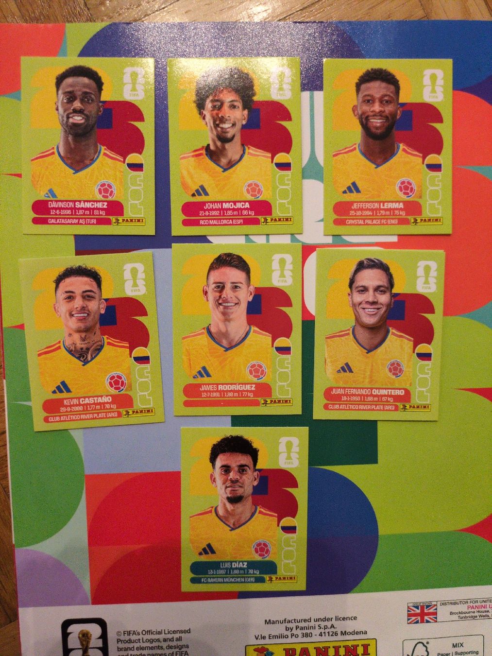 Panini Sammelbilder & Trading cards: Panini Colombia Set – Neu (gemäss Beschreibung) aus Rapperswil SG von sau_p7ft