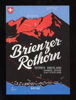 Brienzer-Rothorn, Künstlerkarte