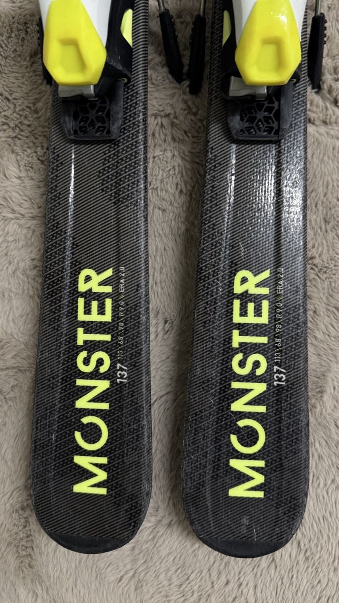 Head Sci: Kinder Ski Head Monster 137 cm mit Bindung gebraucht – Usato da Dietlikon venduto da kickboxer_999 4