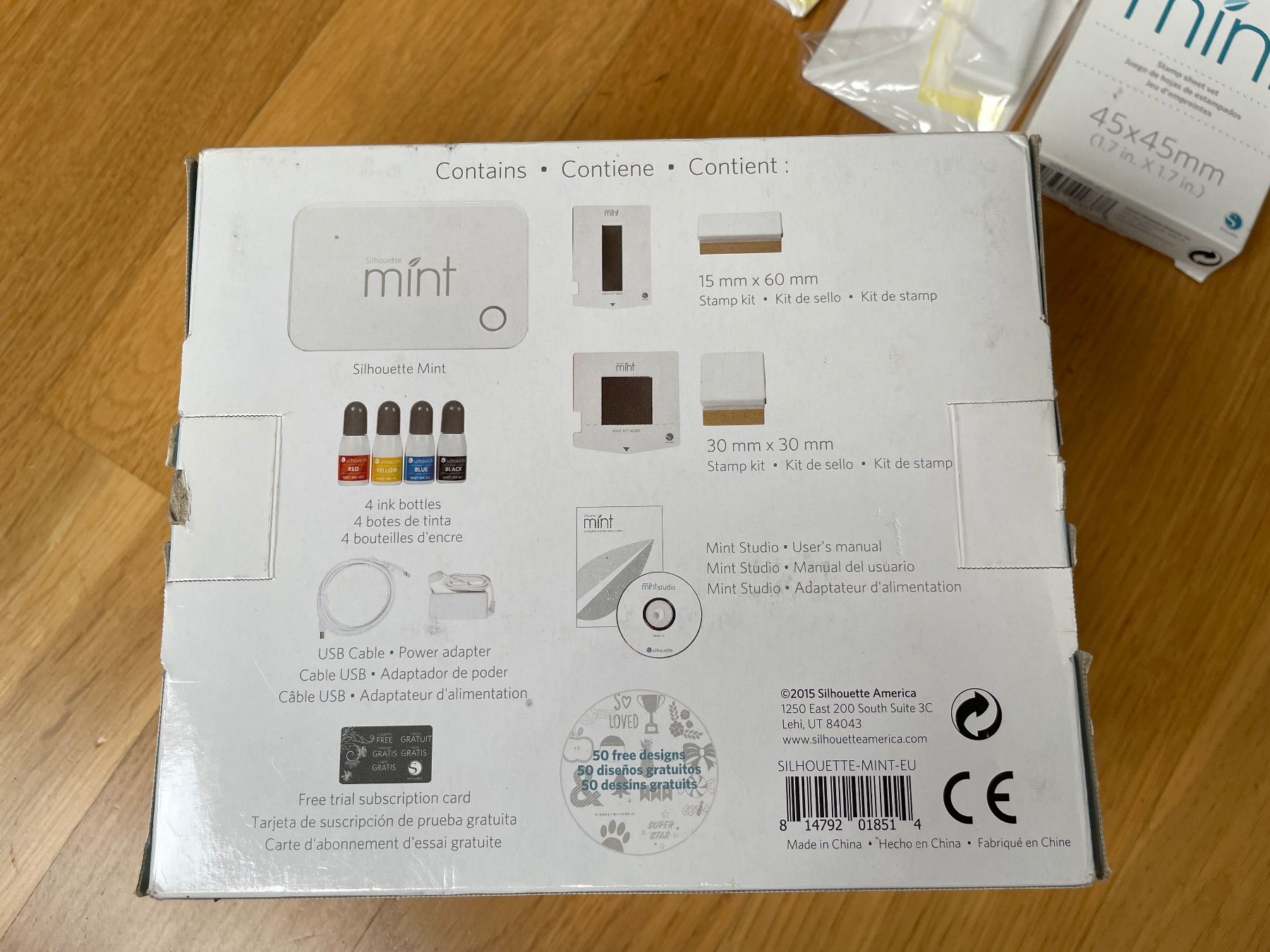 Silhouette Timbri: Silhouette mint - Stempel Drucker – Usato da Zürich venduto da Mittelding 2