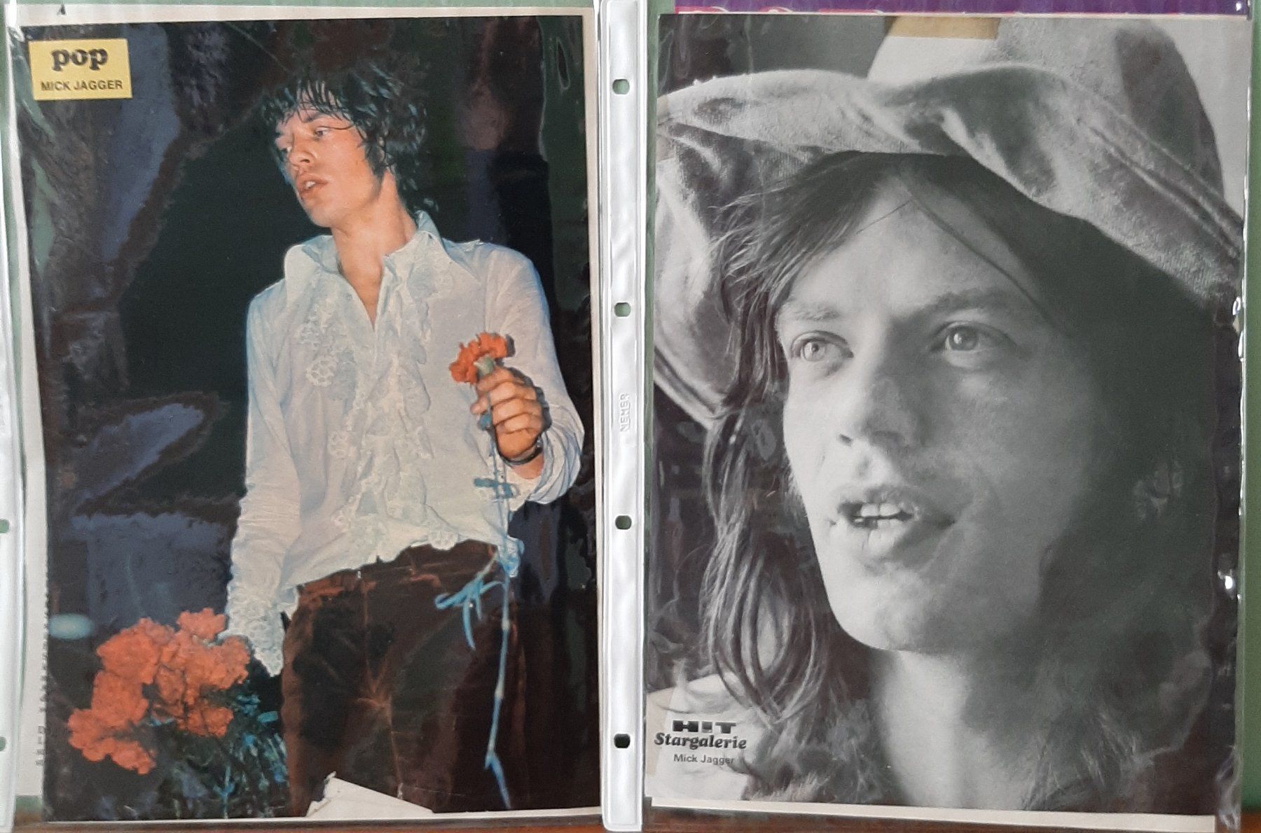 Riviste & Magazine: Original Heftseiten Rolling Stones, Mick Jagger – Usato da Zürich venduto da 2bis 1