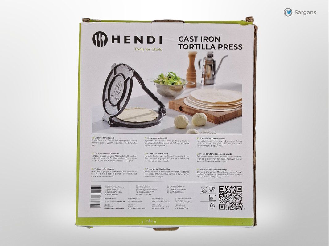 Küchengeräte: HENDI Tortillapresse – Neu (gemäss Beschreibung) aus Sargans von Restwert_Sargans 3