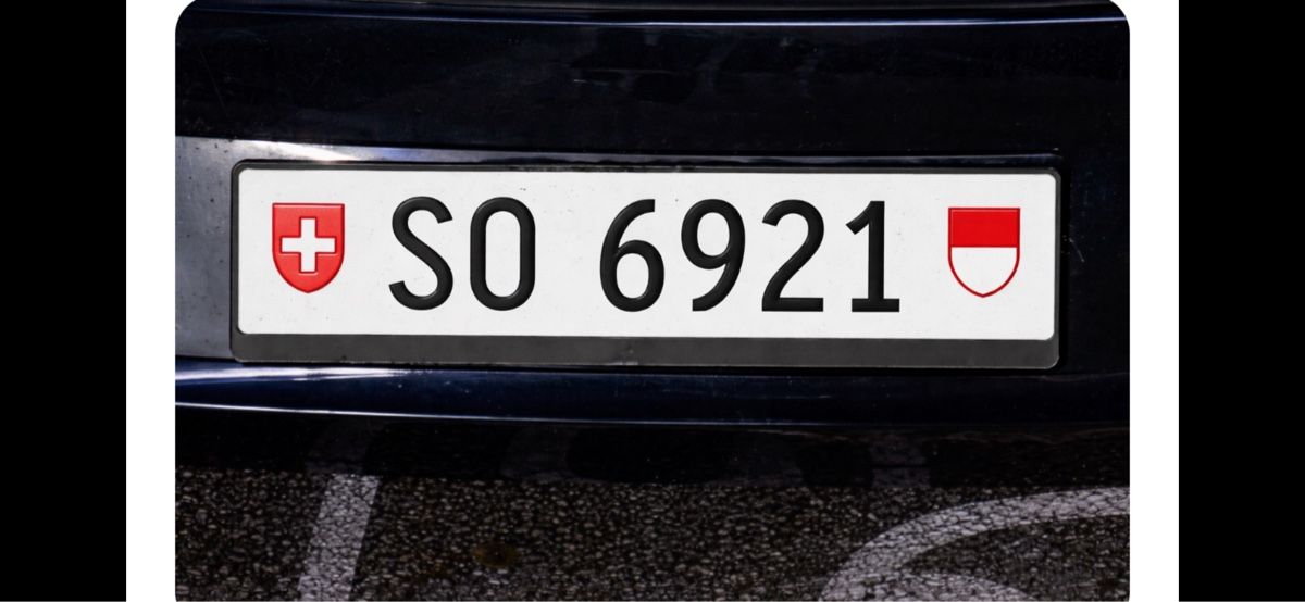 Insegne: SO 6921 Autonummer Kontrollschild SO – Nuovo e nell'imballaggio originale da Bettlach venduto da mar_l56j
