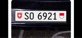 SO 6921 Autonummer Kontrollschild SO