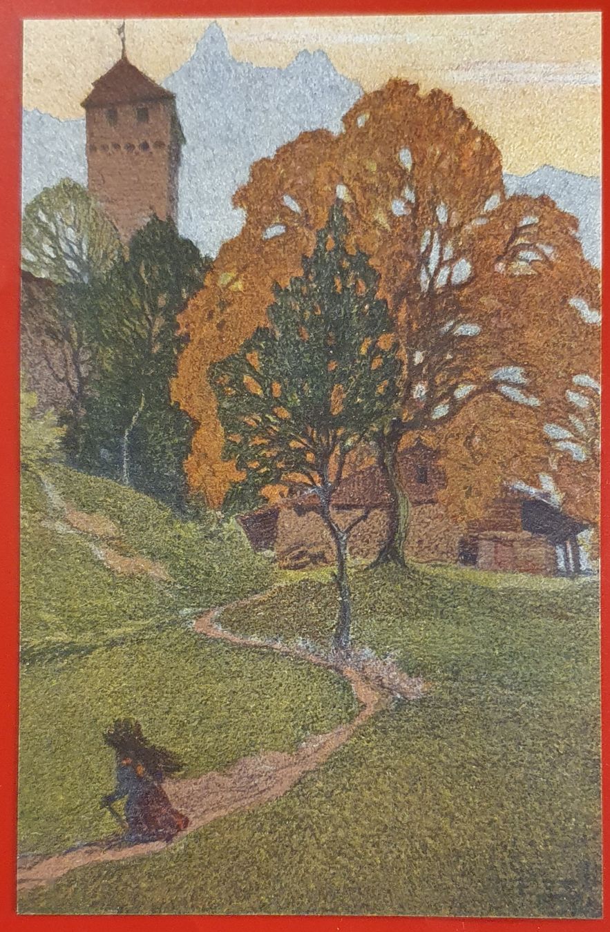 Cartoline postali: Original Luzern Lithographien von Ernst Schlatter – Usato da Kreuzlingen venduto da Rschweiz1 8