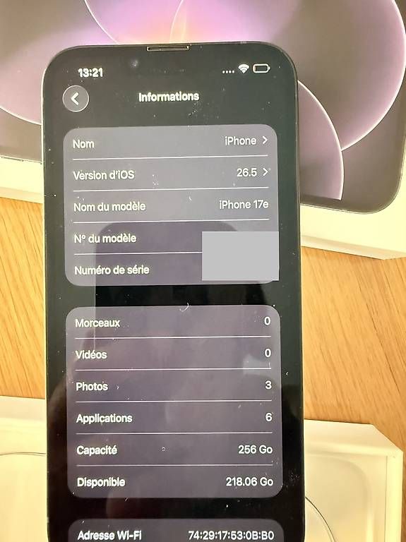 Apple Portables: iPhone 17e black 256 GB – Neuf avec emballage d'origine à Cugy VD par MrBeRa 4