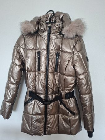 Doudoune hiver Michael Kors dorée taille XS