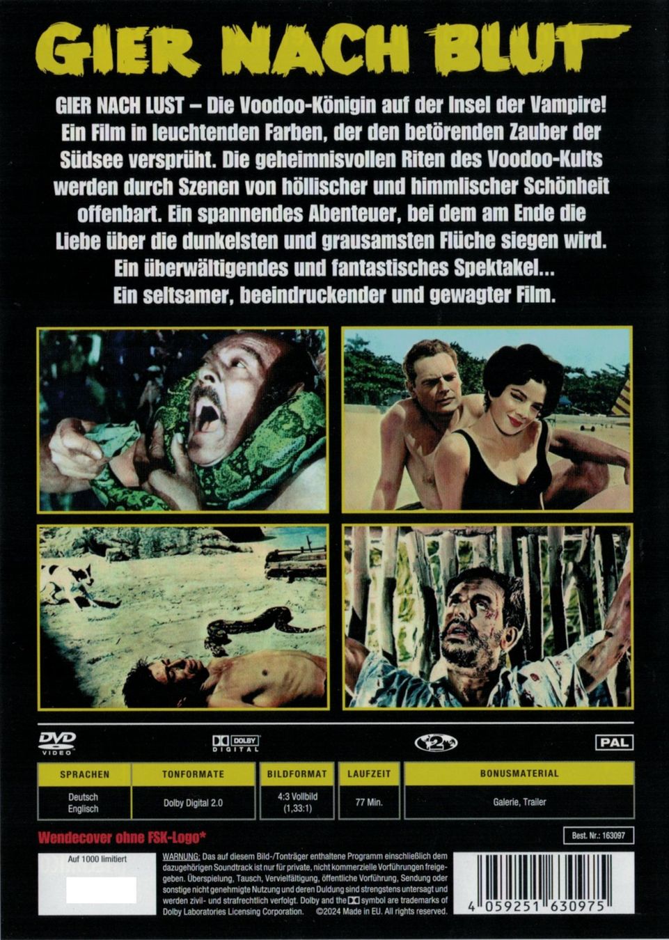 Alle DVDs: Gier nach Blut – Gebraucht aus Wettingen von Reviled 1