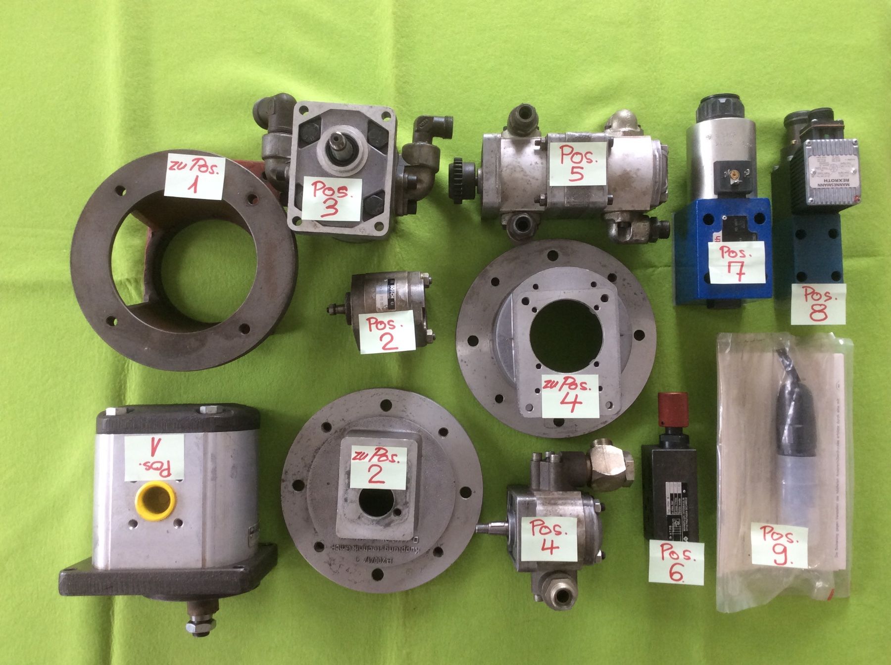 Metall- & Schlosserei Sonstiges: Diverse Hydraulik-Komponenten – Gebraucht aus Lyss von