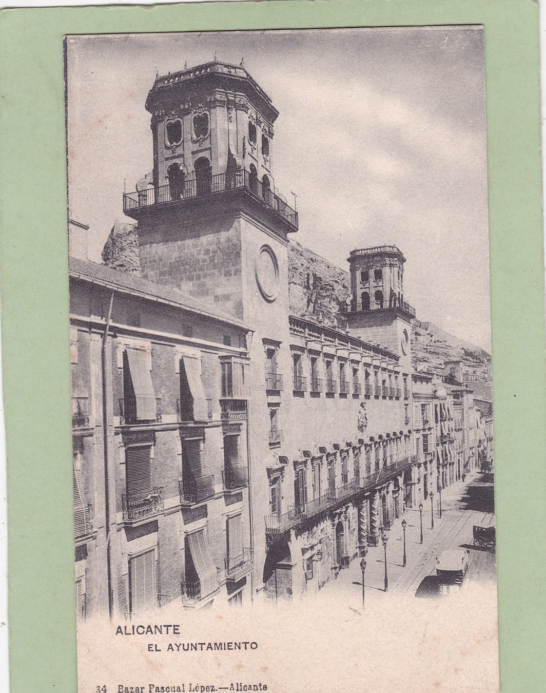 Cartoline postali: Spanien Alicante el Ayuntamiento – Usato da Herisau venduto da Lisegrat2008
