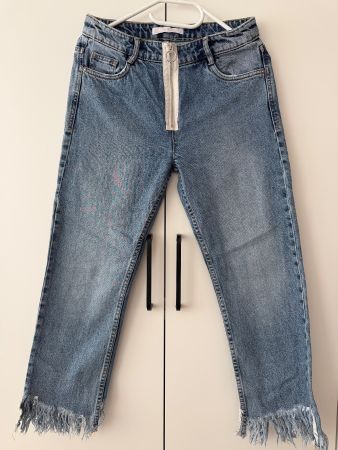 Iconische Jeans von Zara (Gr. 38)