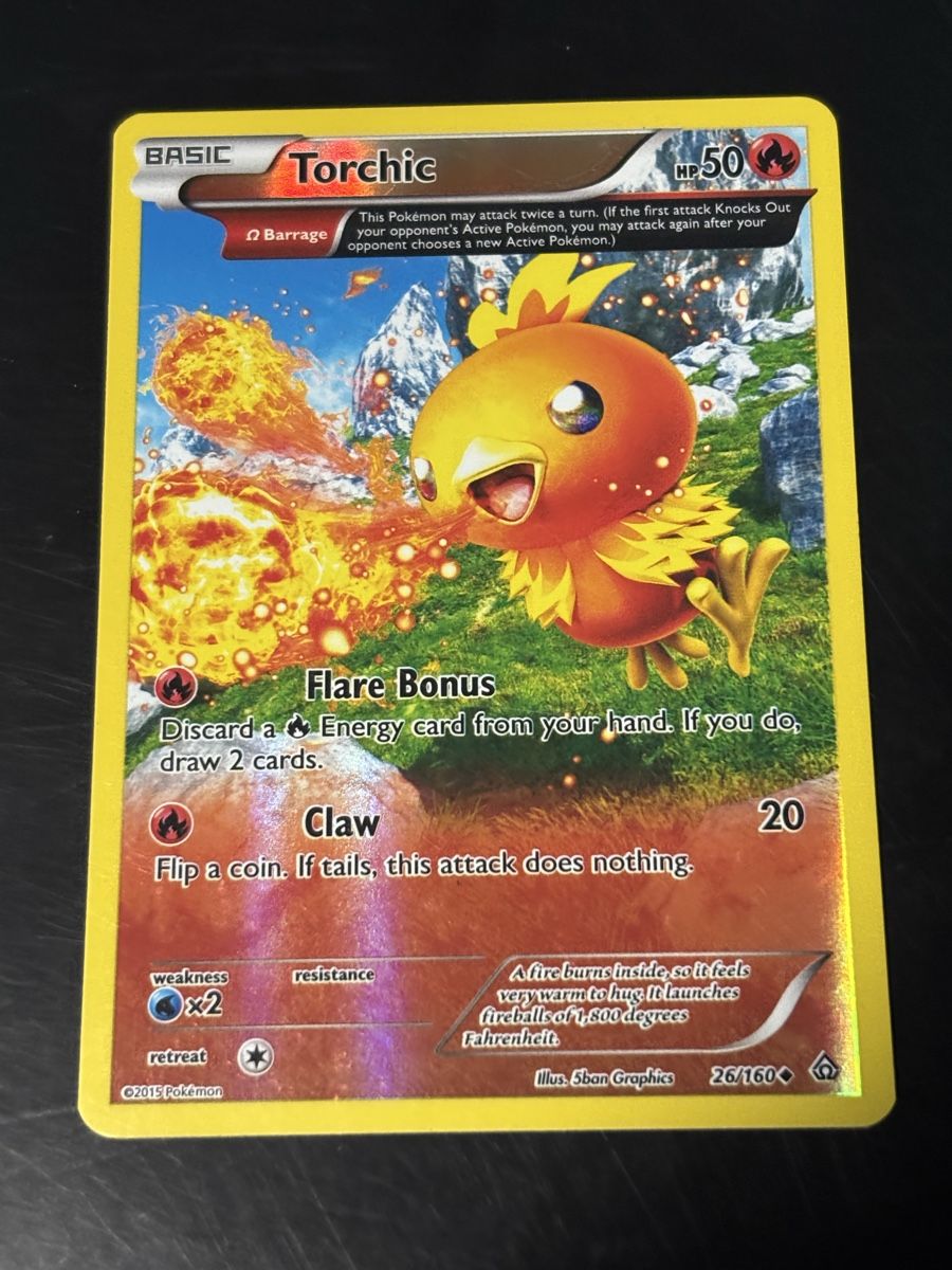 Pokémon Carte collezionabili: Torchic Reverse PRC26 🇺🇸 – Usato da Delémont venduto da mar_7ynr