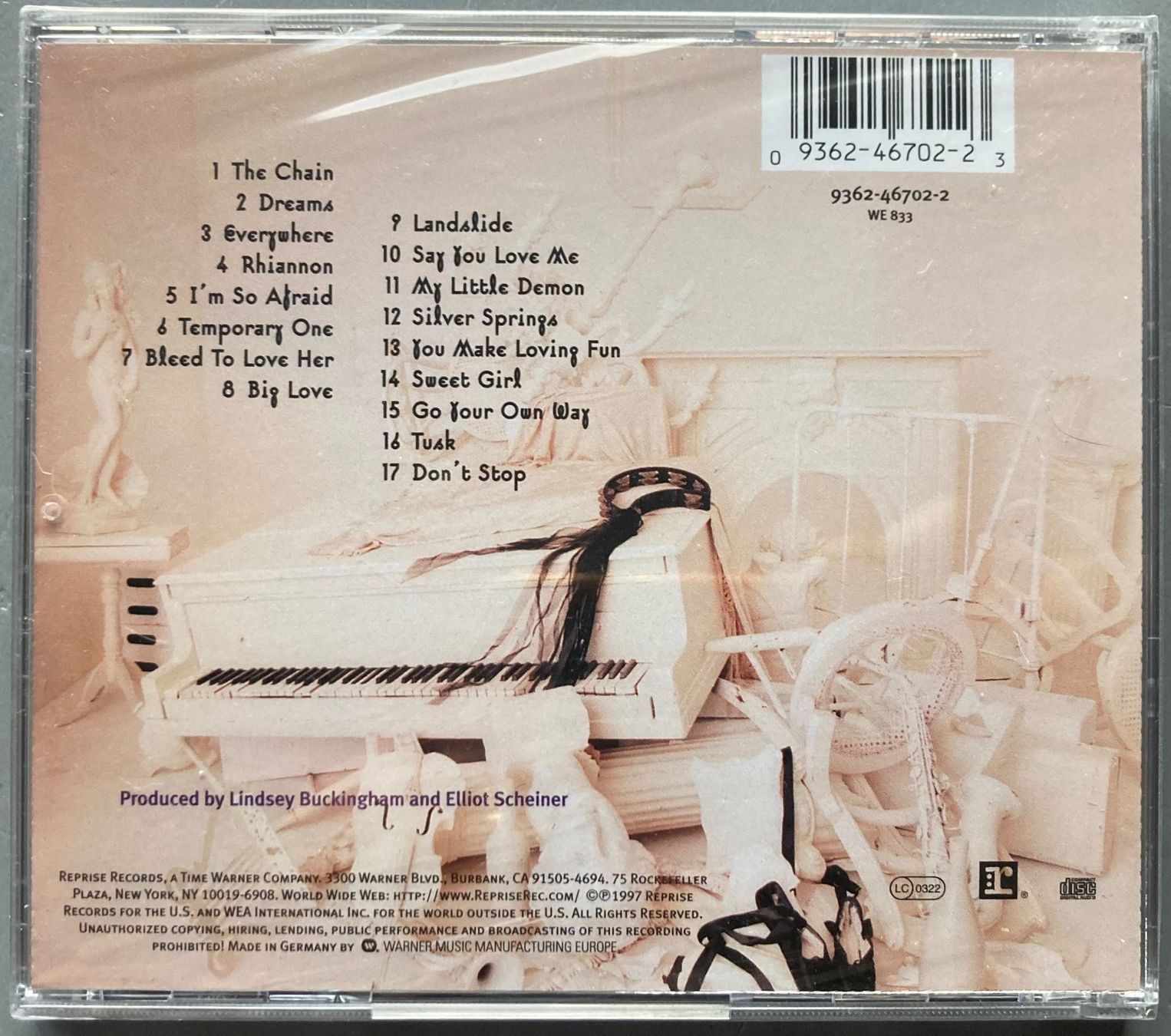CDs: FLEETWOOD MAC - THE DANCE – Neu und originalverpackt aus Poliez-Pittet von  1