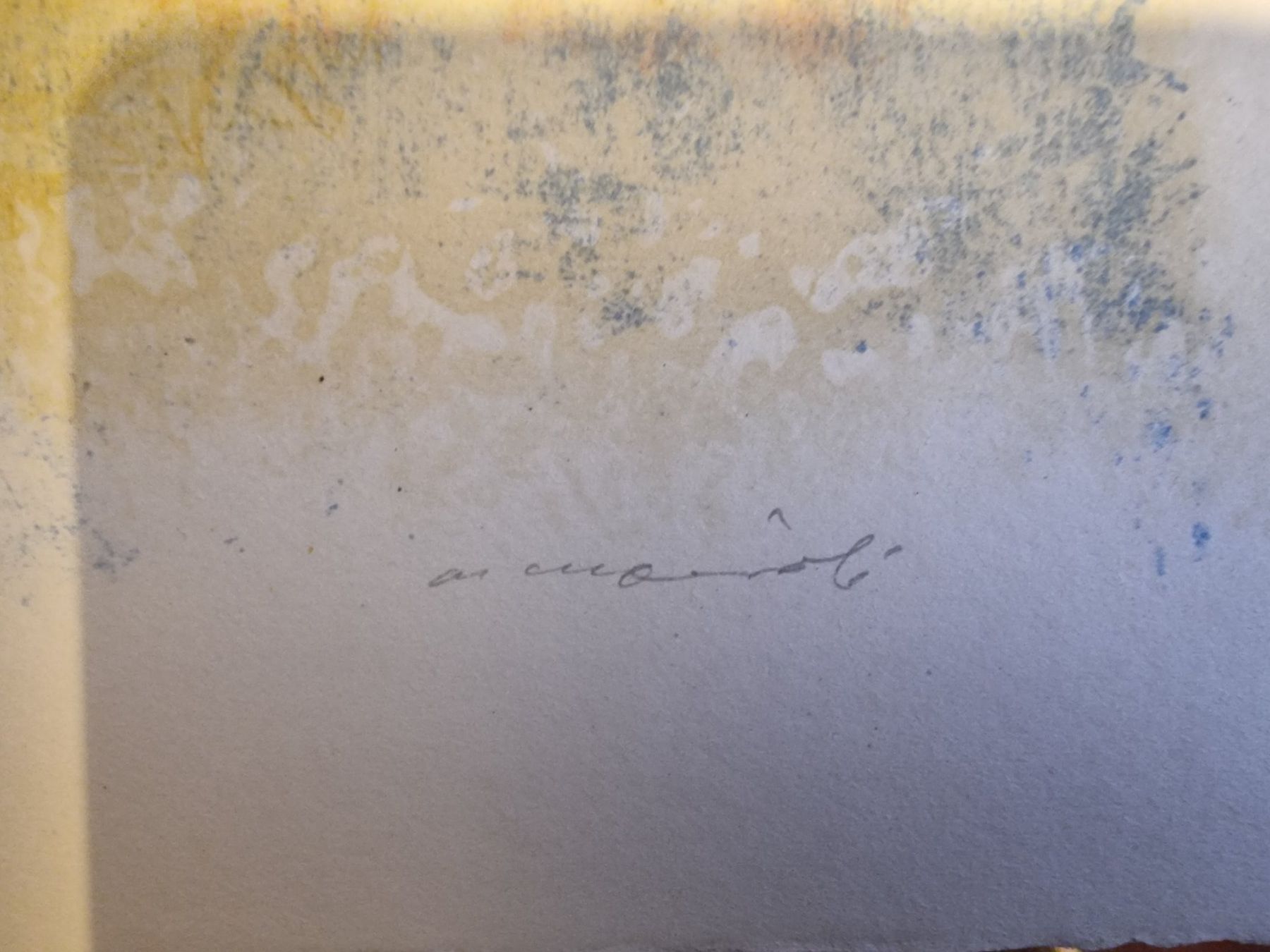 Grafica & Litografie: MICHELE MAINOLI LITHOGRAPHIE SIGNIERT NUMMERIERT – Usato da Gersau venduto da grafik-kunst 5