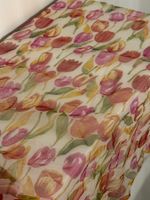 Süssländischer Dekostoff mit Tulpenmuster, 3 Meter, Neu! ...