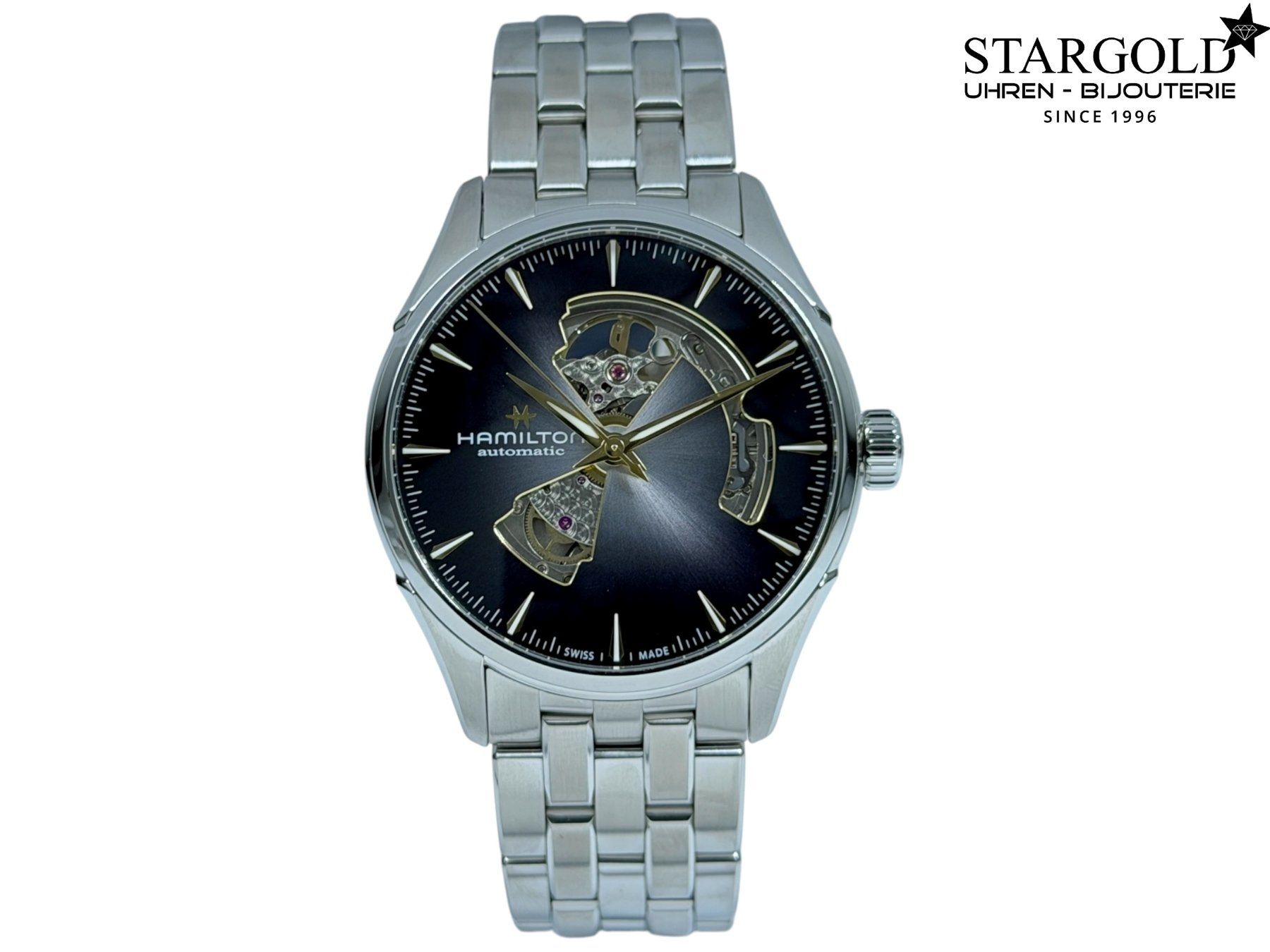 Hamilton Orologi: Hamilton Jazzmaster Open Heart - H32705180 – Usato da Zürich venduto da Stargold-Uhren